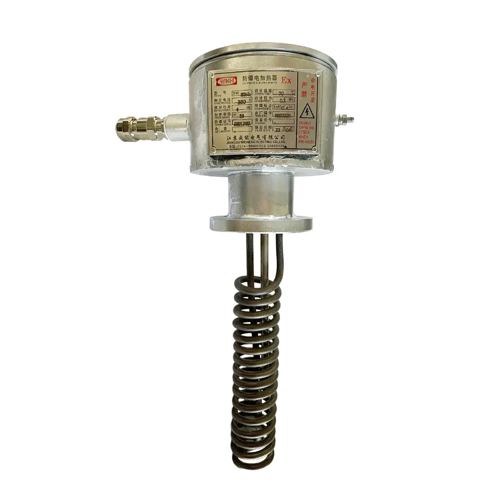 Máy sưởi ngâm chống cháy nổ công nghiệp 380V 4KW